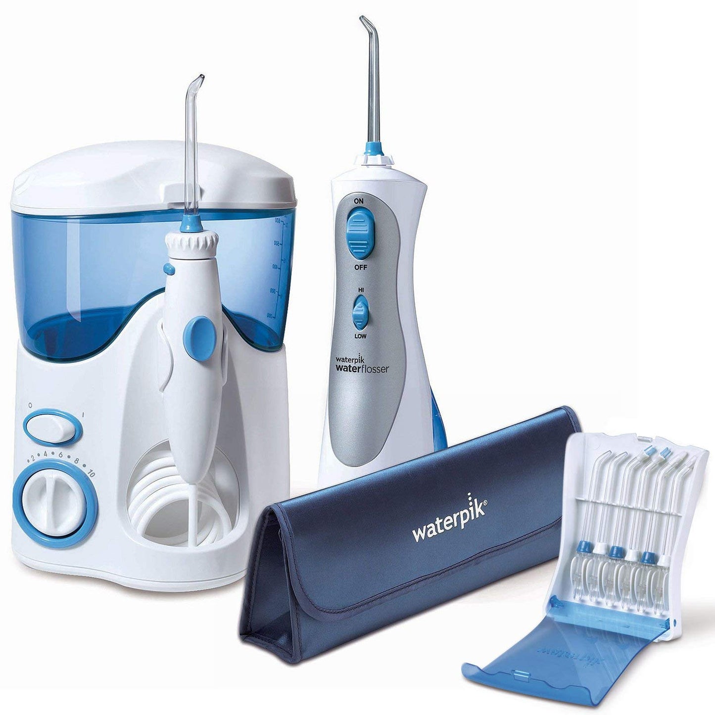 Waterpik Ultra and Cordless Plus Water Flosser Bundle
