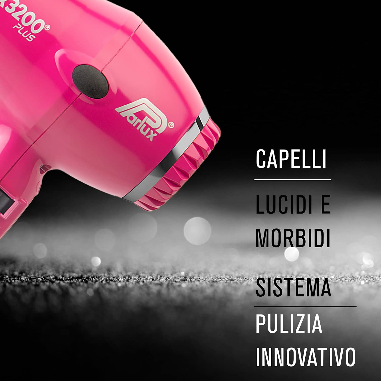 Parlux 3200 Plus Hair Dryer - Fuchsia