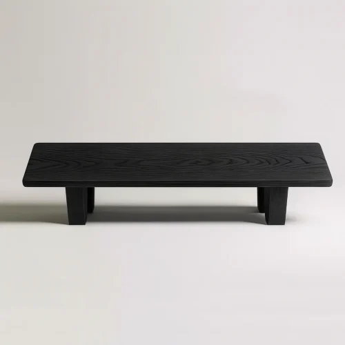 Minimalist Solid Wood Bench for Living Room And Entryway