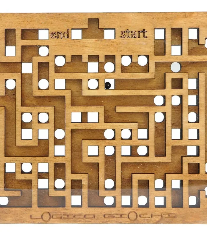 Knossos Maze Wooden Labyrinth Puzzle Board Decor